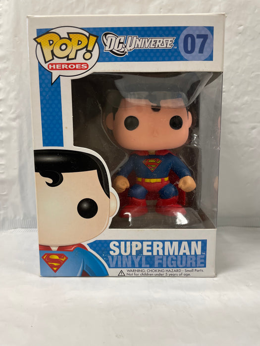 DC Super Heroes: Superman #07 - With Box - Funko Pop