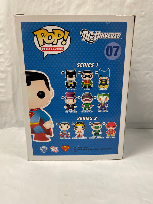 DC Super Heroes: Superman #07 - With Box - Funko Pop