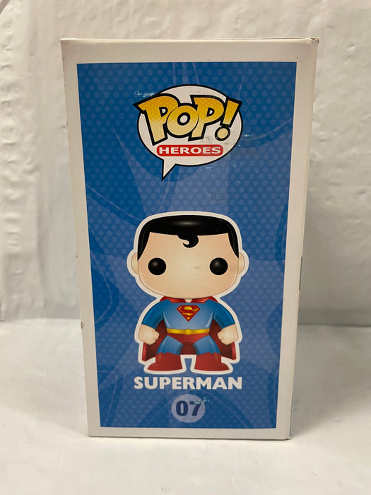 DC Super Heroes: Superman #07 - With Box - Funko Pop