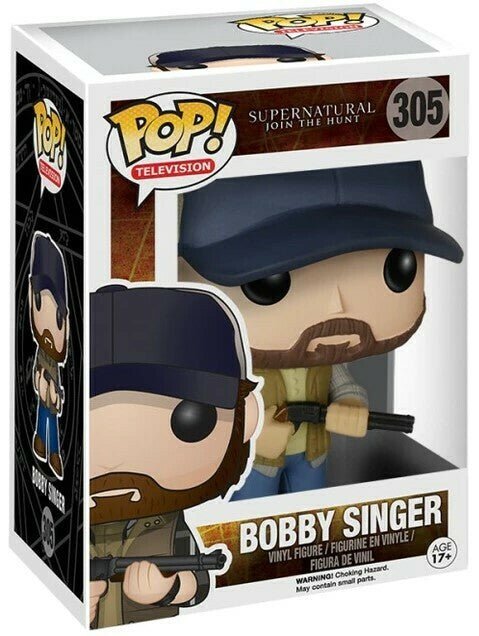 Supernatural: Bobby Singer #305 - With Box - Funko Pop