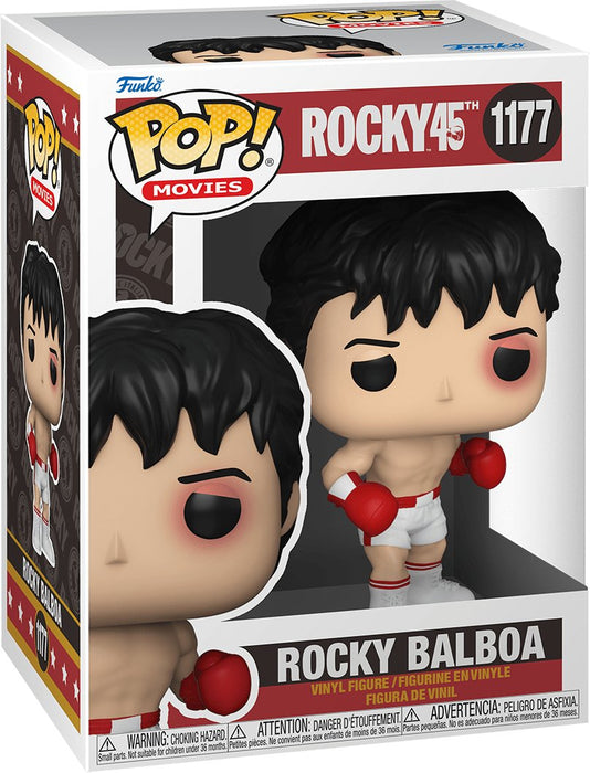 Rocky 45TH: Rocky Balboa #1177 - With Box - Funko Pop