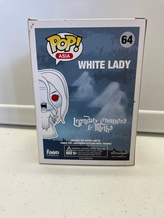 Legendary Creatures And Myths: White Lady #64 (Glows In The Dark) (2016 Pop Asia Exclusive) - In Box - Funko Pop