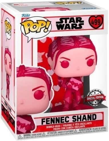 Star Wars: Fennec Shand (Valentine) (Special Edition) #499 - With Box - Funko Pop