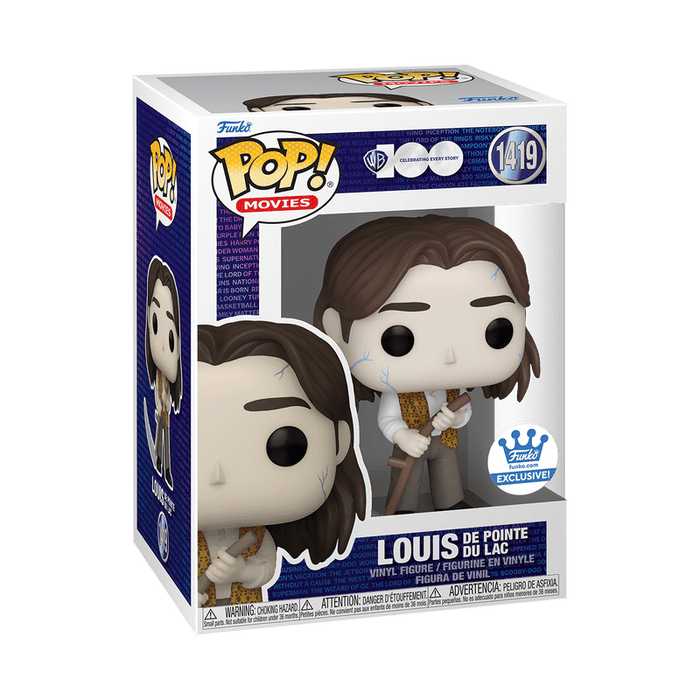 Warner Brothers Interview With The Vampire: Louis De Pointe Du Lac (Funko Shop Exclusive) #1419  - In Box - Funko Pop