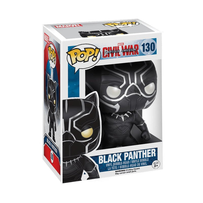 Captain American Civil War: Black Panther #130 - In Box - Funko Pop