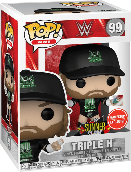 WWE: Triple H #99 (GameStop Exclusive) - In Box - Funko Pop