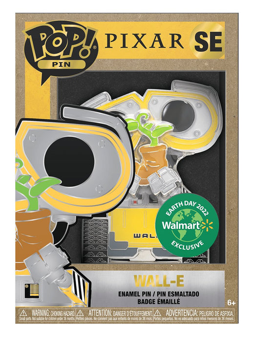 Pixar: Wall-E (Earth Day 2022 Walmart Exclusive) Enamel Pin - New - Funko Pop