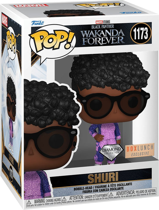 Marvel Black Panther Wakanda Forever: Shuri #1173 (Diamond) (Box Lunch Exclusive) - In Box - Funko Pop