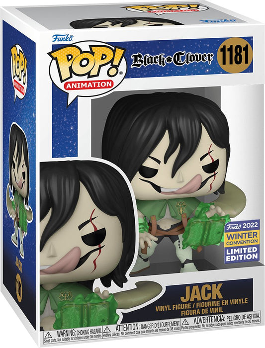 Black Clover: Jack #1181 (2022 Winter Convention Exclusive) - In Box - Funko Pop