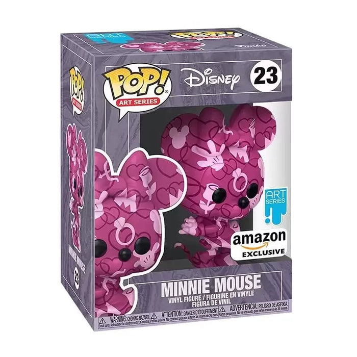 Disney: Minnie Mouse #23 (Art Series) (Amazon Exclusive) - In Box - Funko Pop