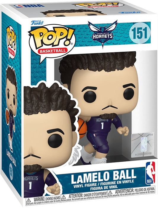 NBA Charlotte Hornets: LaMelo Ball #151 - In Box - Funko Pop