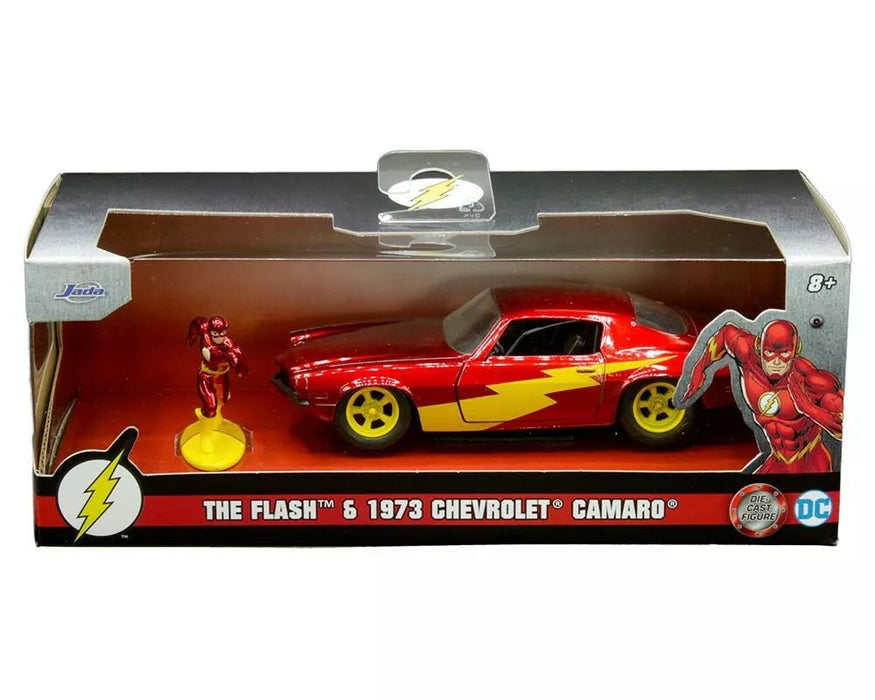 Jada The Flash & 1973 Chevrolet Camaro 1:32 Diecast - Toys And Collectibles