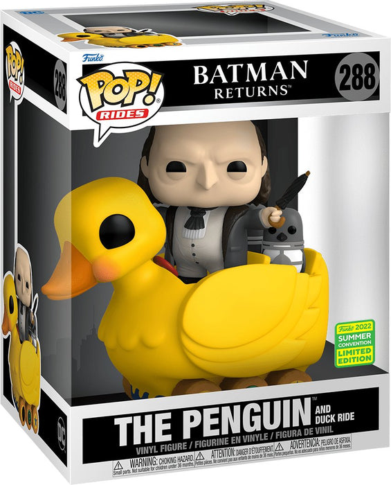 Batman Returns: The Penguin And Duck Ride #288 (2022 Summer convention Exclusive) - In Box - Funko Pop