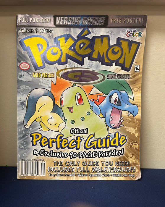 Pokemon Gold & Silver (No Poster) Official Strategy Guide