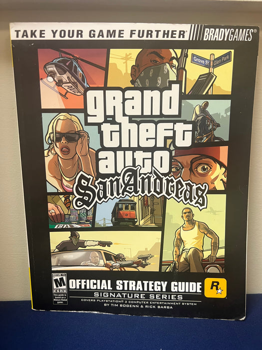 BradyGames Grand Theft Auto San Angreas Official Strategy Guide