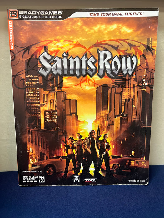 BradyGames Saints Row (With Poster) Official Strategy Guide