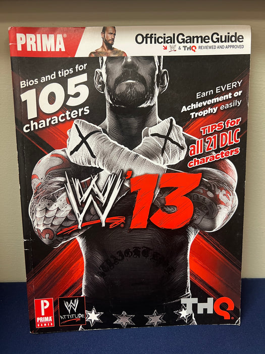 Prima WWE 13 Official Strategy Guide