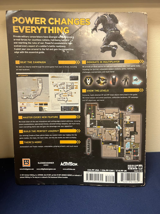 BradyGames Call Of Duty Advanced Warfare Official Strategy Guide