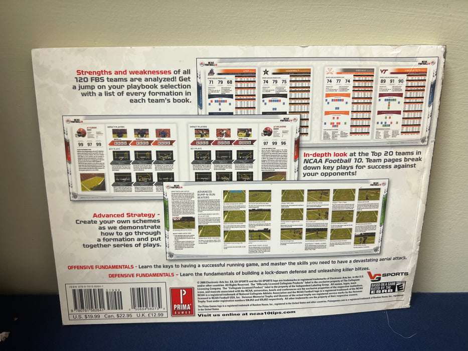 NCAA Football 10 Official Strategy Guide