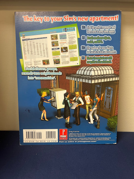 Prima The Sims 2: Apartment Life Official Strategy Guide