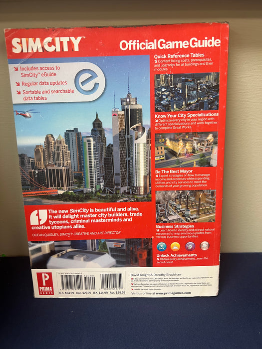 Prima SimCity Official Strategy Guide