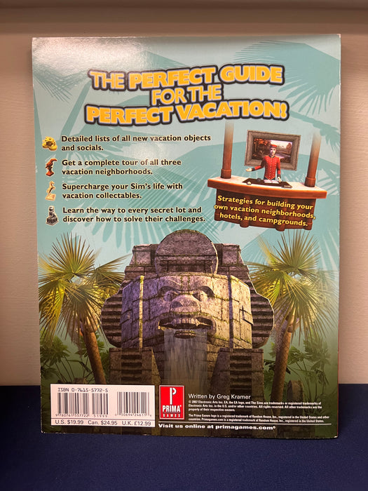 Prima The Sims 2 Bon Voyage Official Strategy Guide