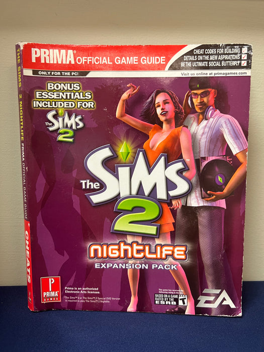 Prima The Sims 2 Nightlife Official Strategy Guide