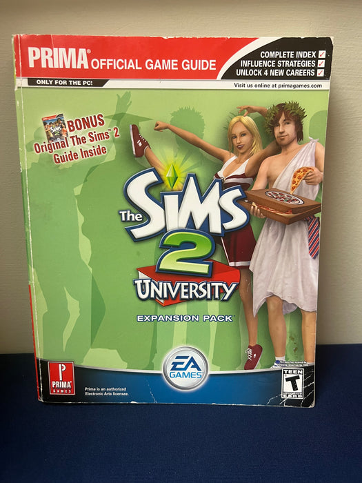 Prima The Sims 2 University Official Strategy Guide