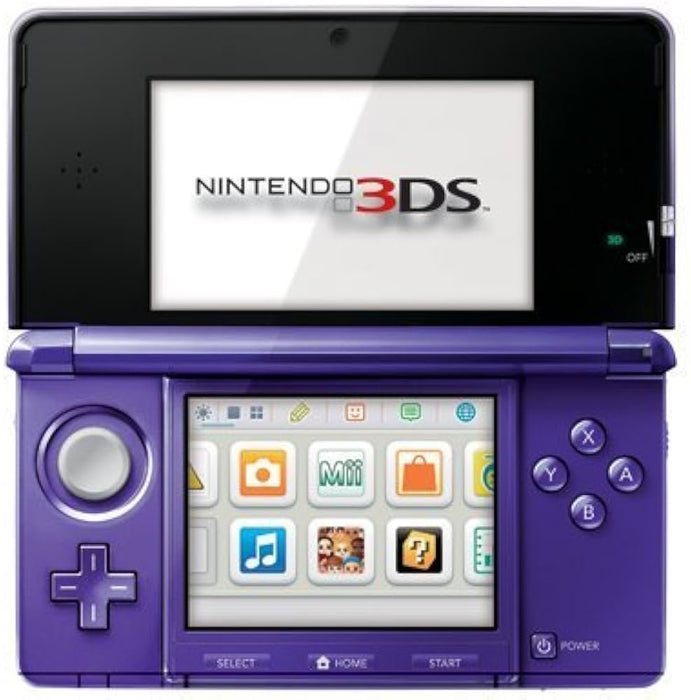 Nintendo 3DS Midnight Purple (Pre-Owned) - Console