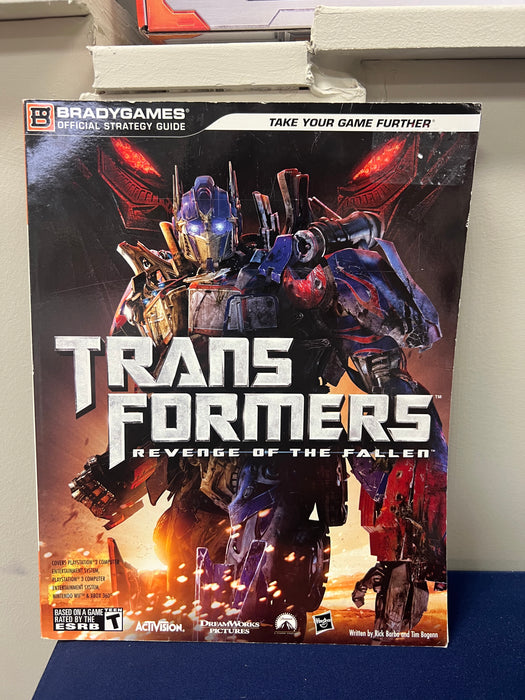 BradyGames Transformers:Revenge Of The Fallen Official Strategy Guide