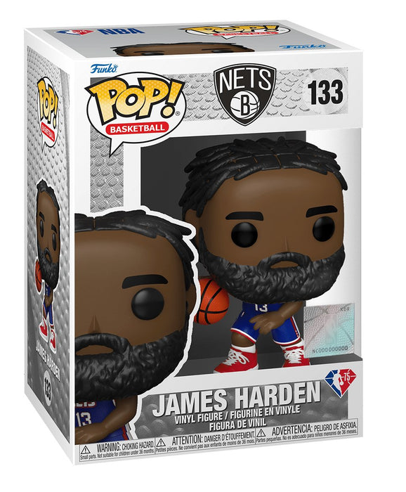 NETS B: James Harden #133 - In Box - Funko Pop