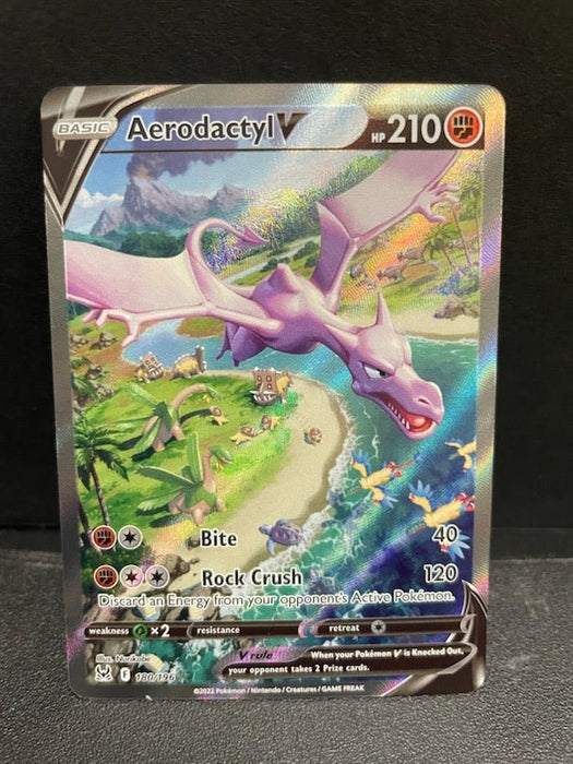 Aerodactyl V 180/196 - SWSH11: Lost Origin - Near Mint