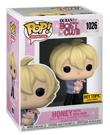 Ouran High School Host Club: Honey With Bun Bun #1026 (Hot Topic Exclusive) - In Box - Funko Pop