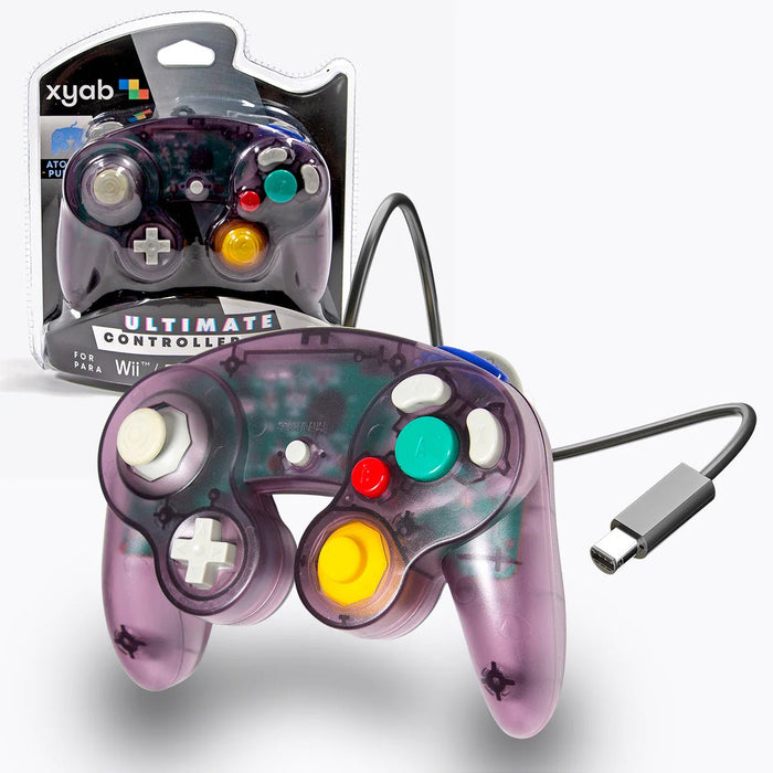 Wired Controller (New) - Atomic Purple - Nintendo Gamecube