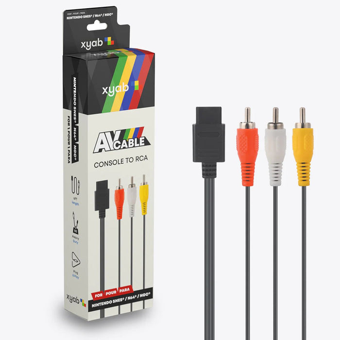 AV Composite Cable (New) - Nintendo Gamecube