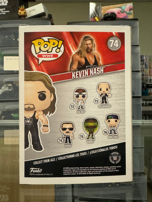 WWE: Kevin Nash #74 (Chase) - With Box - Funko Pop