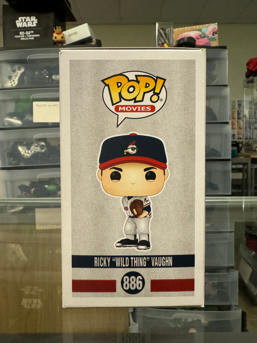 Major League: Ricky “Wild Thing” Vaughn #886 (Chase) - With Box - Funko Pop