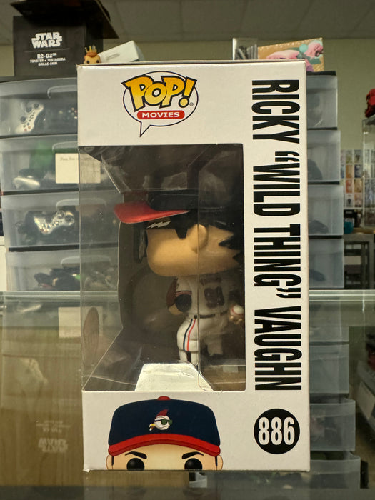 Major League: Ricky “Wild Thing” Vaughn #886 (Chase) - With Box - Funko Pop