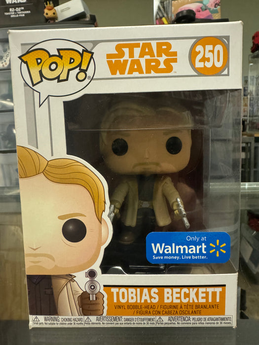 Star Wars: Tobias Beckett #250 (Walmart Exclusive) - With Box - Funko Pop