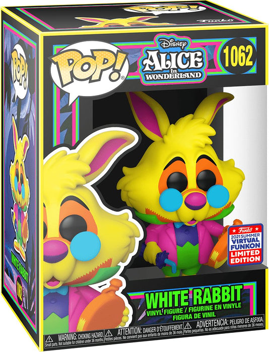 Alice In Wonderland: White Rabbit #1062 (2021 Virtual Funkon) - With Box - Funko Pop