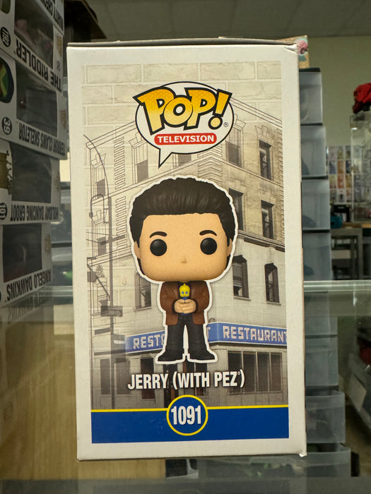 Seinfeld: Jerry (With Pez) #1091 (Walmart Exlcusive) - With Box - Funko Pop