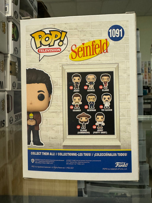 Seinfeld: Jerry (With Pez) #1091 (Walmart Exlcusive) - With Box - Funko Pop