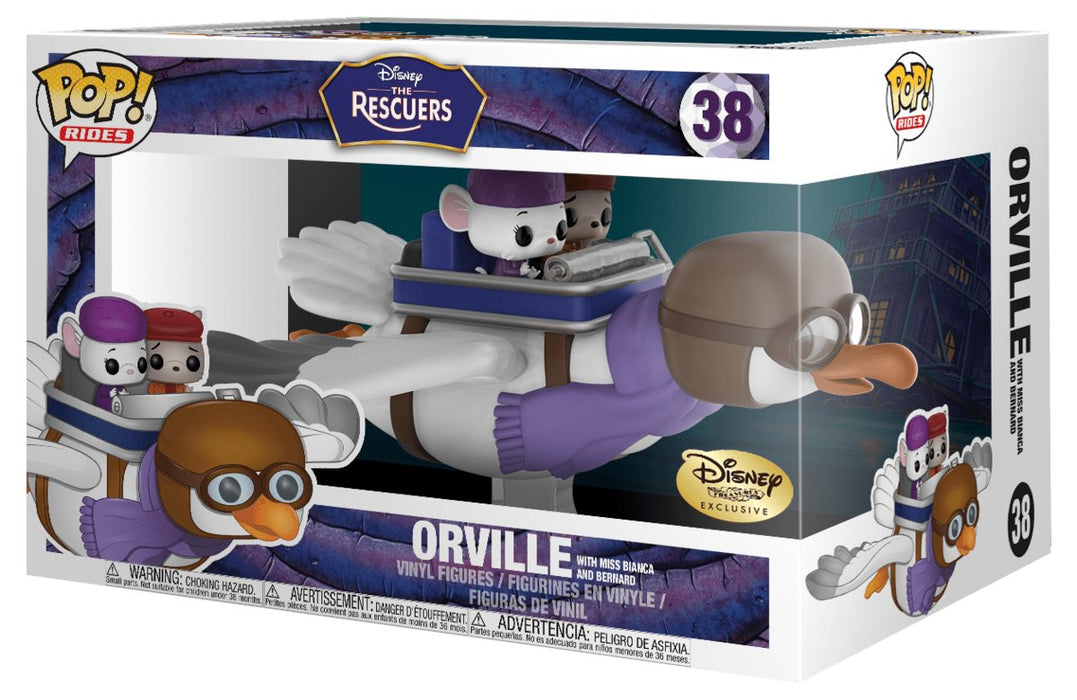 The Rescuers: Orville #38 (Disney Treasures Exclusive) - With Box - Funko Pop