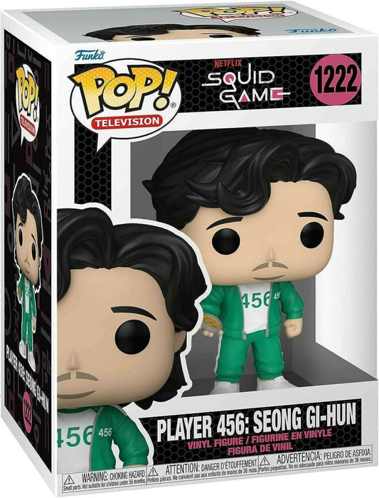 Squid Game: Player 456: Seong Gi-Hun #1222 - In Box - Funko Pop