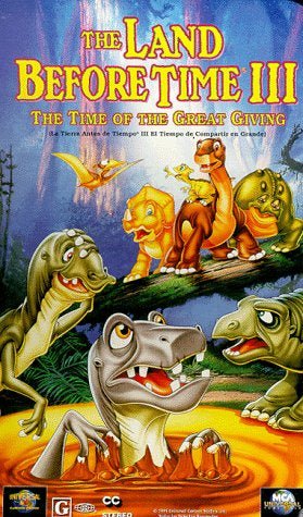 The Land Before Time III: The Time of the Great Giving (1995) (Clamshell) - VHS