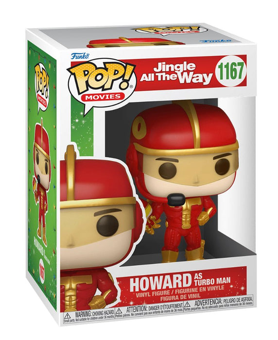 Jingle All The Way: Howard As Turbo Man #1167 - With Box - Funko Pop