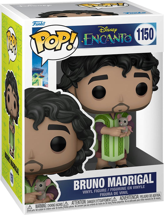 Disney Encanto: Bruno Madrigal #1150 - With Box - Funko Pop