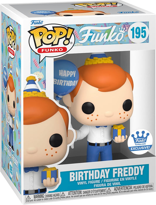 Funko: Birthday Freddy #195 (Funko Exclusive) - With Box - Funko Pop