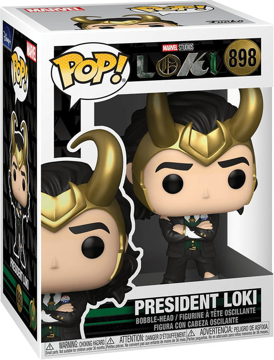 Marvel Loki: President Loki #898 - With Box - Funko Pop