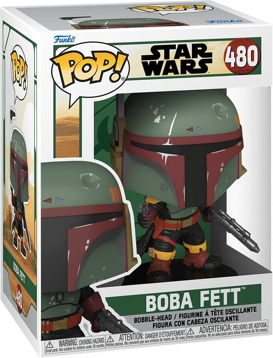 Star Wars: Boba Fett #480 - In Box - Funko Pop